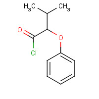 65118-10-7 3-methyl-2-phenoxybutanoyl chloride chemical structure