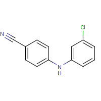 852927-36-7 4-(3-chloroanilino)benzonitrile chemical structure