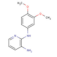 70358-28-0 2-N-(3,4-dimethoxyphenyl)pyridine-2,3-diamine chemical structure