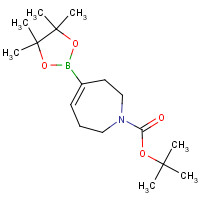 1268816-65-4 tert-butyl 4-(4,4,5,5-tetramethyl-1,3,2-dioxaborolan-2-yl)-2,3,6,7-tetrahydroazepine-1-carboxylate chemical structure