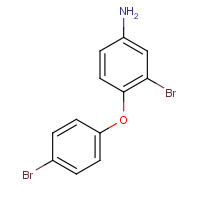 57688-22-9 3-bromo-4-(4-bromophenoxy)aniline chemical structure