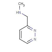 1083299-93-7 N-methyl-1-pyridazin-3-ylmethanamine chemical structure