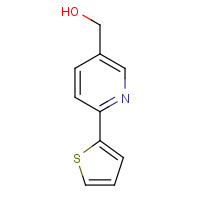 198078-57-8 (6-thiophen-2-ylpyridin-3-yl)methanol chemical structure