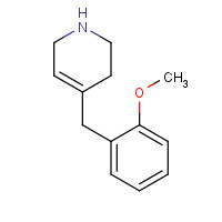 1422444-83-4 4-[(2-methoxyphenyl)methyl]-1,2,3,6-tetrahydropyridine chemical structure