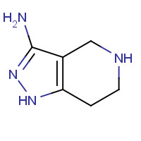 933696-80-1 4,5,6,7-tetrahydro-1H-pyrazolo[4,3-c]pyridin-3-amine chemical structure