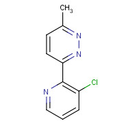 1405128-18-8 3-(3-chloropyridin-2-yl)-6-methylpyridazine chemical structure