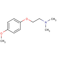 51344-12-8 2-(4-methoxyphenoxy)-N,N-dimethylethanamine chemical structure