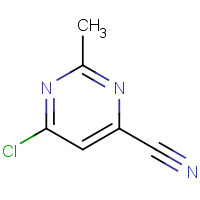 1192064-60-0 6-chloro-2-methylpyrimidine-4-carbonitrile chemical structure