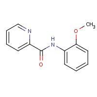 85344-72-5 N-(2-methoxyphenyl)pyridine-2-carboxamide chemical structure
