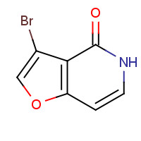 220939-80-0 3-bromo-5H-furo[3,2-c]pyridin-4-one chemical structure