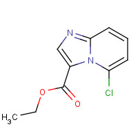 885271-51-2 ethyl 5-chloroimidazo[1,2-a]pyridine-3-carboxylate chemical structure
