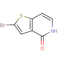 28948-60-9 2-bromo-5H-thieno[3,2-c]pyridin-4-one chemical structure