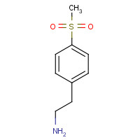 153402-45-0 2-(4-methylsulfonylphenyl)ethanamine chemical structure