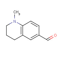 493-50-5 1-methyl-3,4-dihydro-2H-quinoline-6-carbaldehyde chemical structure