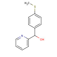 214330-72-0 (4-methylsulfanylphenyl)-pyridin-2-ylmethanol chemical structure