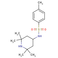 37819-94-6 4-methyl-N-(2,2,6,6-tetramethylpiperidin-4-yl)benzenesulfonamide chemical structure