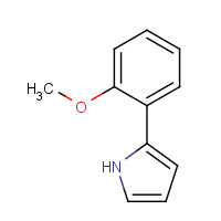 69640-32-0 2-(2-methoxyphenyl)-1H-pyrrole chemical structure
