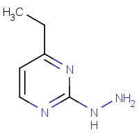 1372854-24-4 (4-ethylpyrimidin-2-yl)hydrazine chemical structure