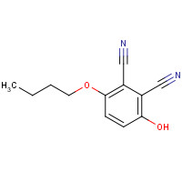 75941-32-1 3-butoxy-6-hydroxybenzene-1,2-dicarbonitrile chemical structure