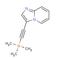 1148027-21-7 2-imidazo[1,2-a]pyridin-3-ylethynyl(trimethyl)silane chemical structure