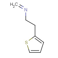 111954-31-5 N-(2-thiophen-2-ylethyl)methanimine chemical structure