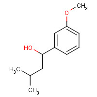 78682-47-0 1-(3-methoxyphenyl)-3-methylbutan-1-ol chemical structure