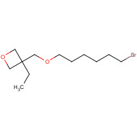 355805-32-2 3-(6-bromohexoxymethyl)-3-ethyloxetane chemical structure
