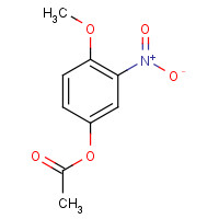 39653-87-7 (4-methoxy-3-nitrophenyl) acetate chemical structure