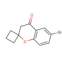 934555-03-0 6-bromospiro[3H-chromene-2,1'-cyclobutane]-4-one chemical structure