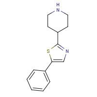 885274-68-0 5-phenyl-2-piperidin-4-yl-1,3-thiazole chemical structure