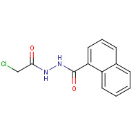 300665-46-7 N'-(2-chloroacetyl)naphthalene-1-carbohydrazide chemical structure