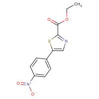 1300747-66-3 ethyl 5-(4-nitrophenyl)-1,3-thiazole-2-carboxylate chemical structure