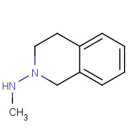 90872-67-6 N-methyl-3,4-dihydro-1H-isoquinolin-2-amine chemical structure
