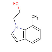 1313042-13-5 2-(7-methylindol-1-yl)ethanol chemical structure