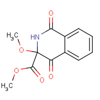 117362-67-1 methyl 3-methoxy-1,4-dioxo-2H-isoquinoline-3-carboxylate chemical structure