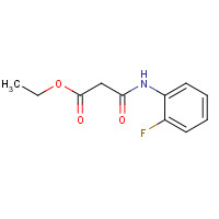 148356-12-1 ethyl 3-(2-fluoroanilino)-3-oxopropanoate chemical structure