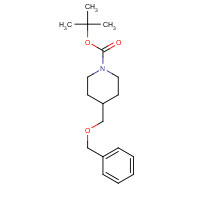 301226-04-0 tert-butyl 4-(phenylmethoxymethyl)piperidine-1-carboxylate chemical structure