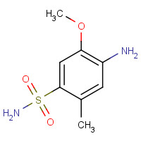 98489-97-5 4-amino-5-methoxy-2-methylbenzenesulfonamide chemical structure