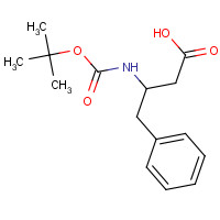 120378-17-8 3-[(2-methylpropan-2-yl)oxycarbonylamino]-4-phenylbutanoic acid chemical structure