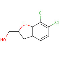 62717-16-2 (6,7-dichloro-2,3-dihydro-1-benzofuran-2-yl)methanol chemical structure