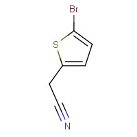 71637-37-1 2-(5-bromothiophen-2-yl)acetonitrile chemical structure