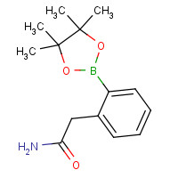 1218789-98-0 2-[2-(4,4,5,5-tetramethyl-1,3,2-dioxaborolan-2-yl)phenyl]acetamide chemical structure