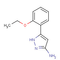 502132-92-5 5-(2-ethoxyphenyl)-1H-pyrazol-3-amine chemical structure