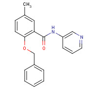 1285513-35-0 5-methyl-2-phenylmethoxy-N-pyridin-3-ylbenzamide chemical structure