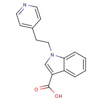 1292687-15-0 1-(2-pyridin-4-ylethyl)indole-3-carboxylic acid chemical structure