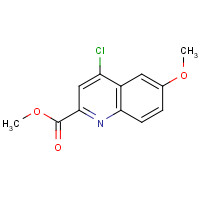 905807-62-7 methyl 4-chloro-6-methoxyquinoline-2-carboxylate chemical structure