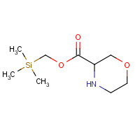 929047-12-1 trimethylsilylmethyl morpholine-3-carboxylate chemical structure