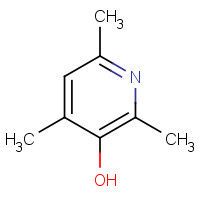 1123-65-5 2,4,6-trimethylpyridin-3-ol chemical structure