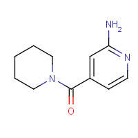 478362-20-8 (2-aminopyridin-4-yl)-piperidin-1-ylmethanone chemical structure