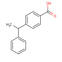 50919-42-1 4-(1-phenylethyl)benzoic acid chemical structure